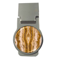 Marble Wall Surface Pattern Money Clips (round)  by Sapixe