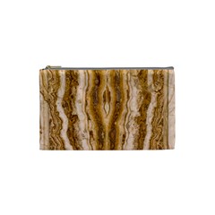 Marble Wall Surface Pattern Cosmetic Bag (small)  by Sapixe