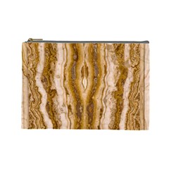 Marble Wall Surface Pattern Cosmetic Bag (large)  by Sapixe