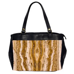 Marble Wall Surface Pattern Office Handbags (2 Sides)  by Sapixe