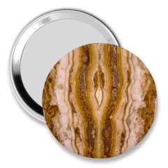 Marble Wall Surface Pattern 3  Handbag Mirrors by Sapixe