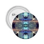 Abstract Glow Kaleidoscopic Light 2.25  Buttons Front