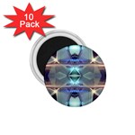 Abstract Glow Kaleidoscopic Light 1.75  Magnets (10 pack)  Front