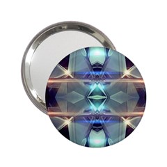 Abstract Glow Kaleidoscopic Light 2.25  Handbag Mirrors