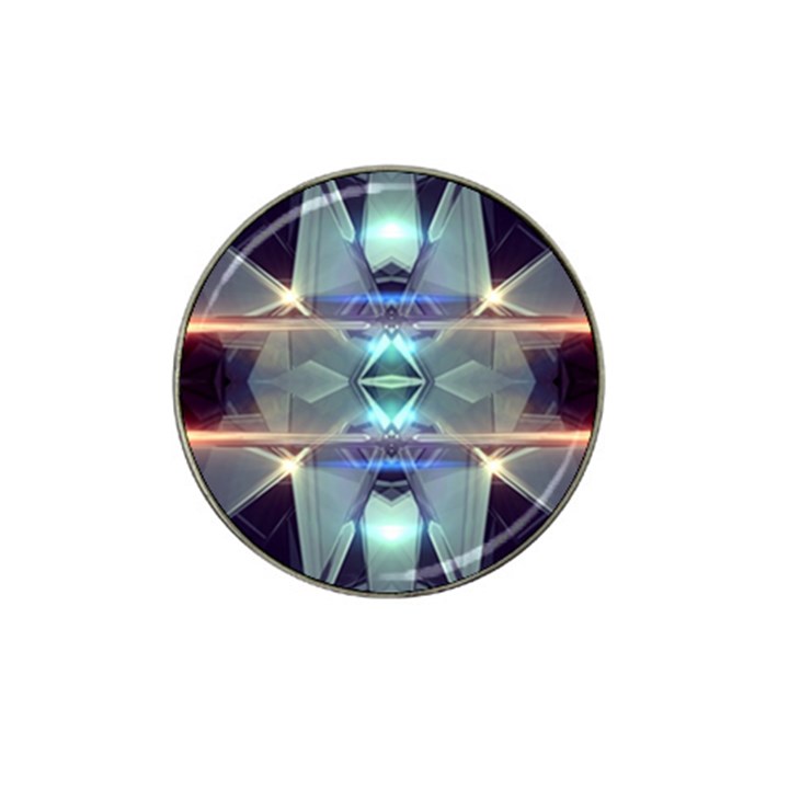 Abstract Glow Kaleidoscopic Light Hat Clip Ball Marker (4 pack)