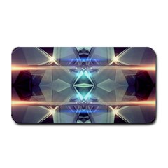 Abstract Glow Kaleidoscopic Light Medium Bar Mats