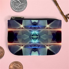 Abstract Glow Kaleidoscopic Light Mini Coin Purses