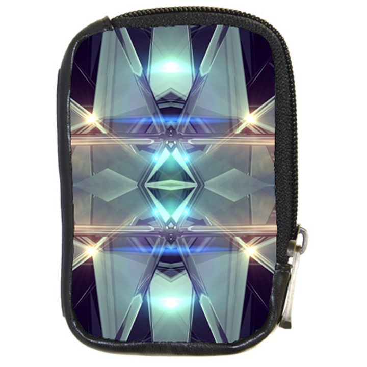 Abstract Glow Kaleidoscopic Light Compact Camera Cases