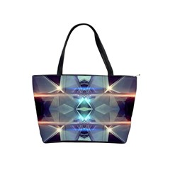 Abstract Glow Kaleidoscopic Light Shoulder Handbags