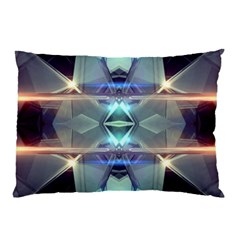 Abstract Glow Kaleidoscopic Light Pillow Case (Two Sides)