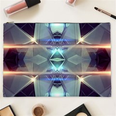 Abstract Glow Kaleidoscopic Light Cosmetic Bag (XXL) 