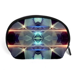 Abstract Glow Kaleidoscopic Light Accessory Pouches (Large) 