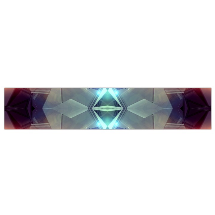 Abstract Glow Kaleidoscopic Light Small Flano Scarf