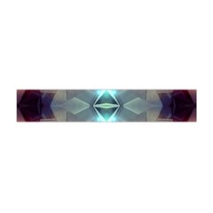 Abstract Glow Kaleidoscopic Light Flano Scarf (Mini)