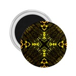 Abstract Glow Kaleidoscopic Light 2.25  Magnets Front