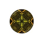 Abstract Glow Kaleidoscopic Light Hat Clip Ball Marker Front