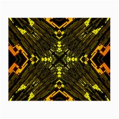 Abstract Glow Kaleidoscopic Light Small Glasses Cloth by Sapixe