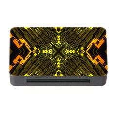 Abstract Glow Kaleidoscopic Light Memory Card Reader With Cf by Sapixe