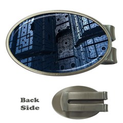 Graphic Design Background Money Clips (oval)  by Sapixe