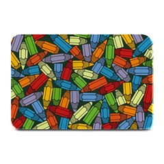 Colored Pencils Pens Paint Color Plate Mats by Sapixe