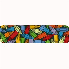 Colored Pencils Pens Paint Color Large Bar Mats by Sapixe