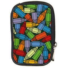 Colored Pencils Pens Paint Color Compact Camera Cases by Sapixe