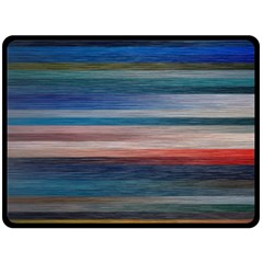 Background Horizontal Lines Fleece Blanket (large)  by Sapixe