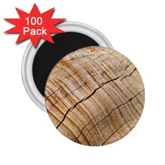 Abstract Brown Tree Timber Pattern 2.25  Magnets (100 pack) 