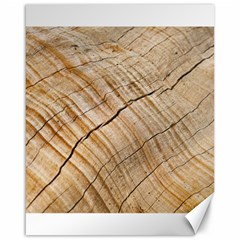 Abstract Brown Tree Timber Pattern Canvas 16  x 20  