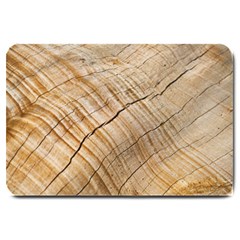 Abstract Brown Tree Timber Pattern Large Doormat 