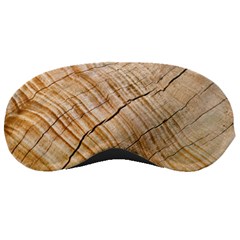 Abstract Brown Tree Timber Pattern Sleeping Masks