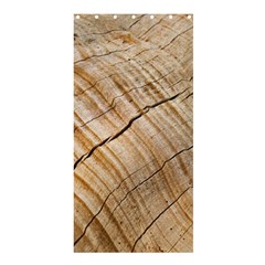 Abstract Brown Tree Timber Pattern Shower Curtain 36  x 72  (Stall) 