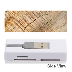 Abstract Brown Tree Timber Pattern Memory Card Reader (stick)  by Sapixe