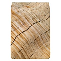 Abstract Brown Tree Timber Pattern Flap Covers (S) 