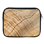 Abstract Brown Tree Timber Pattern Apple iPad 2/3/4 Zipper Cases Front