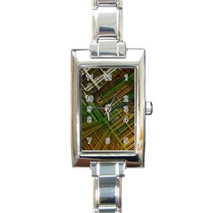 City Forward Urban Planning Rectangle Italian Charm Watch by Sapixe