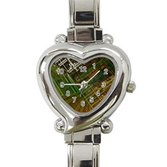 City Forward Urban Planning Heart Italian Charm Watch by Sapixe