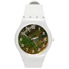 City Forward Urban Planning Round Plastic Sport Watch (m) by Sapixe