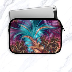 Feather Fractal Artistic Design Apple Ipad Mini Zipper Cases by Sapixe