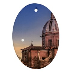 San Giovanni Battista Dei Fiorentini Church, Rome, Italy Ornament (oval) by dflcprints