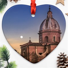 San Giovanni Battista Dei Fiorentini Church, Rome, Italy Ornament (heart) by dflcprints