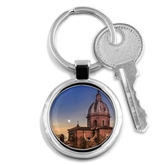 San Giovanni Battista Dei Fiorentini Church, Rome, Italy Key Chains (round)  by dflcprints