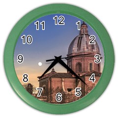 San Giovanni Battista Dei Fiorentini Church, Rome, Italy Color Wall Clocks by dflcprints