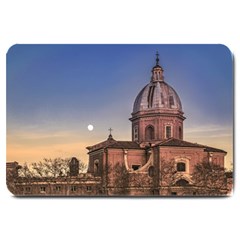 San Giovanni Battista Dei Fiorentini Church, Rome, Italy Large Doormat  by dflcprints