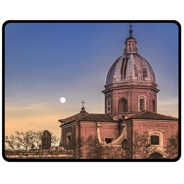 San Giovanni Battista Dei Fiorentini Church, Rome, Italy Fleece Blanket (Medium) 