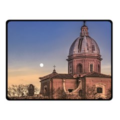 San Giovanni Battista Dei Fiorentini Church, Rome, Italy Fleece Blanket (small) by dflcprints