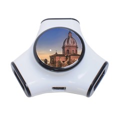 San Giovanni Battista Dei Fiorentini Church, Rome, Italy 3-port Usb Hub by dflcprints