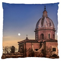 San Giovanni Battista Dei Fiorentini Church, Rome, Italy Large Flano Cushion Case (two Sides) by dflcprints