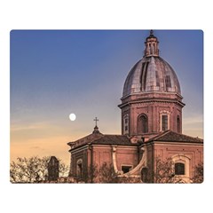 San Giovanni Battista Dei Fiorentini Church, Rome, Italy Double Sided Flano Blanket (large)  by dflcprints