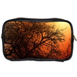 Sunset Silhouette Winter Tree Toiletries Bag (One Side) Front